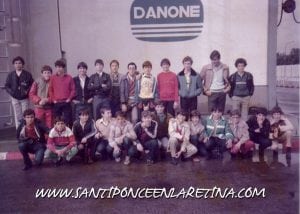 School Marketing Visita fábrica Danone años 80
